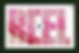 Image of the word ‘reel’ written in large pink gradient text over a white background.